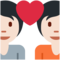 Coppia Con Cuore: Carnagione Chiara