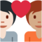 Coppia Con Cuore: Persona, Persona, Carnagione Chiara, Carnagione Media