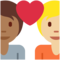 Coppia Con Cuore: Persona, Persona, Carnagione Medio-Scura, Carnagione Medio-Chiara