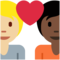 Coppia Con Cuore: Persona, Persona, Carnagione Medio-Chiara, Carnagione Scura