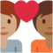Coppia Con Cuore: Persona, Persona, Carnagione Media, Carnagione Medio-Scura