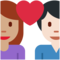 Coppia Con Cuore: Donna, Uomo, Carnagione Media, Carnagione Chiara