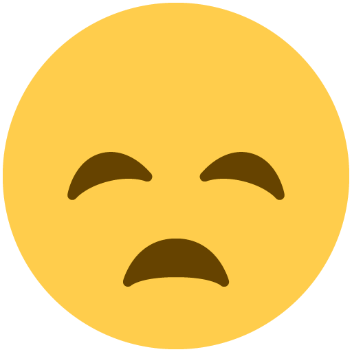 Enttäuschtes Gesicht