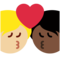 Bacio: Persona, Persona, Carnagione Scura, Carnagione Medio-Chiara