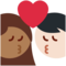 Bacio: Donna, Uomo, Carnagione Chiara, Carnagione Medio-Scura
