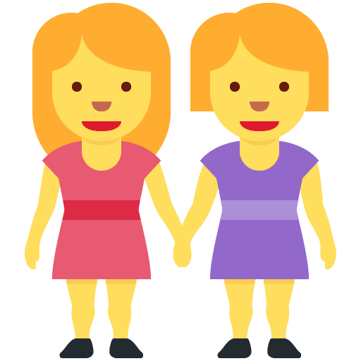 Händchen Haltende Frauen