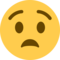 Gequältes Gesicht