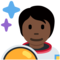 Astronaut(In): Dunkle Hautfarbe