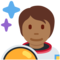 Astronaut(In): Mitteldunkle Hautfarbe