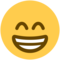 Strahlendes Gesicht Mit Lachenden Augen