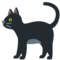 Schwarze Katze