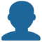 Silhouette Einer Büste
