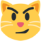 Verwegen Lächelnde Katze