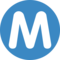 Buchstabe „M“ In Kreis