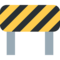 Baustellenabsperrung