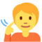 Gehörlose Person