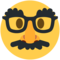 Verkleidetes Gesicht