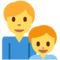 Familie: Mann, Junge