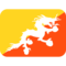 Flagge: Bhutan