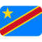 Flagge: Kongo-Kinshasa