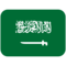 Flagge: Saudi-Arabien