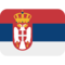 Flagge: Serbien