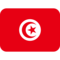Flagge: Tunesien
