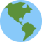 Globus Mit Amerika