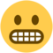 Grimassen Schneidendes Gesicht