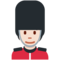 Wachmann/Wachfrau: Helle Hautfarbe