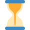 Laufende Sanduhr