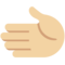 Linke Hand: Mittelhelle Hautfarbe