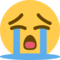 Heulendes Gesicht