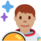 Astronaut: Mittlere Hautfarbe