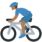 Radfahrer: Mitteldunkle Hautfarbe