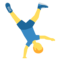 Rad Schlagender Mann
