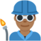 Fabrikarbeiter: Mitteldunkle Hautfarbe