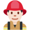 Feuerwehrmann: Helle Hautfarbe