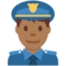 Polizist: Mitteldunkle Hautfarbe