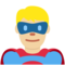 Superheld: Mittelhelle Hautfarbe