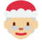 Weihnachtsfrau: Mittelhelle Hautfarbe