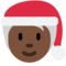 Weihnachtsperson: Dunkle Hautfarbe