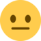 Neutrales Gesicht