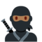 Ninja: Mitteldunkle Hautfarbe