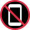 Mobiltelefone Verboten