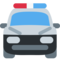 Polizeiauto Von Vorne