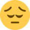 Nachdenkliches Gesicht