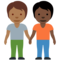 Händchen Haltende Personen: Mitteldunkle Hautfarbe, Dunkle Hautfarbe