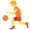 Person Mit Ball