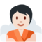 Person In Dampfsauna: Helle Hautfarbe
